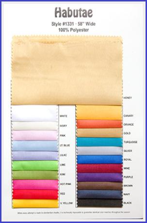 Nylon Tulle Fabric Swatches