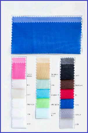 Poly Silk Fabric Swatches