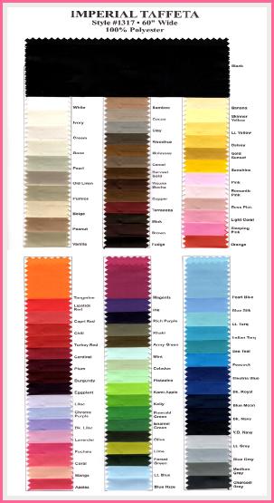 Nylon Tulle Fabric Swatches